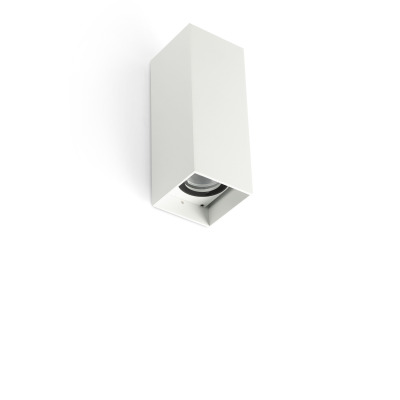 71793-125 Faro KOV WHITE SQUARE WALL L. LED 2x6W 2700K 34°/34°