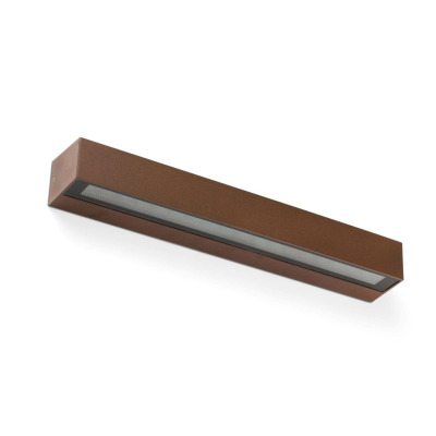 71908 Faro DORO-28 WALL LAMP LED 2x14W 3000K BROWN OXIDO