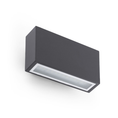 72269 Faro TANE DARK GREY WALL LAMP LED 7W 3000K
