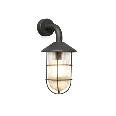 73695 Faro HONEY Black wall lamp