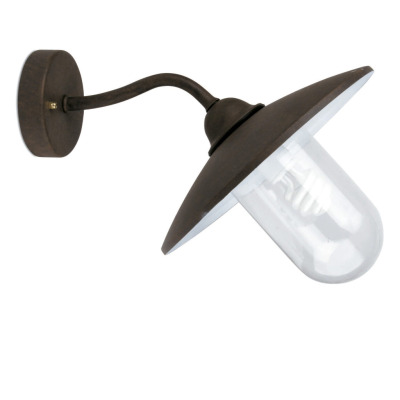 74261 Faro WALLY-2 RUST WALL LAMP 1 X E27 15W