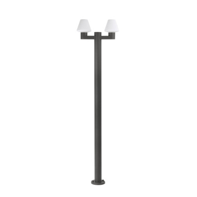 74435F2-02 Faro MISTU DARK GREY POLE L. 2XE27 MAX 15W