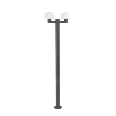 74435F2-04 Faro MUFFIN DARK GREY POLE L. 2XE27 MAX 15W