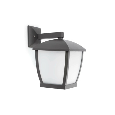 75000 Faro WILMA DARK GREY WALL LAMP 1 X E27 100W