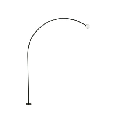 75568 Faro CUCA 1193 BLACK BOLLARD LED 3W 2700K