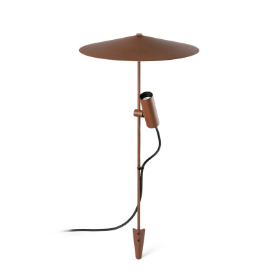 75708-433PDR TK-Lighting CLAP SPIKE RUST BROWN 630 6W 3000K 38° C/PLAT S